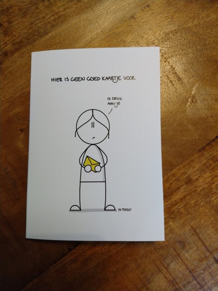 Hier is geen goed kaartje voor