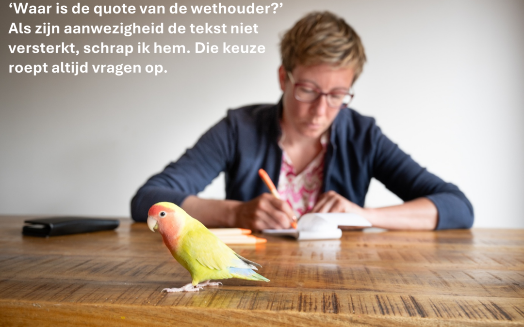 Kies je voor mij? Dan kies je voor discussie