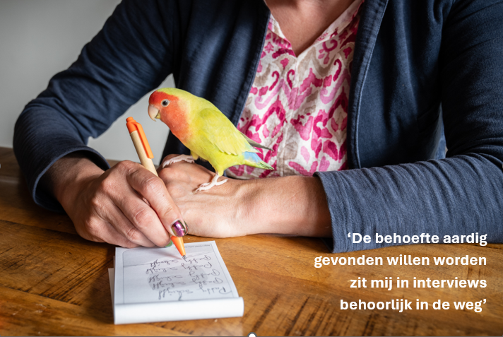 Interviewer: hou je mond!